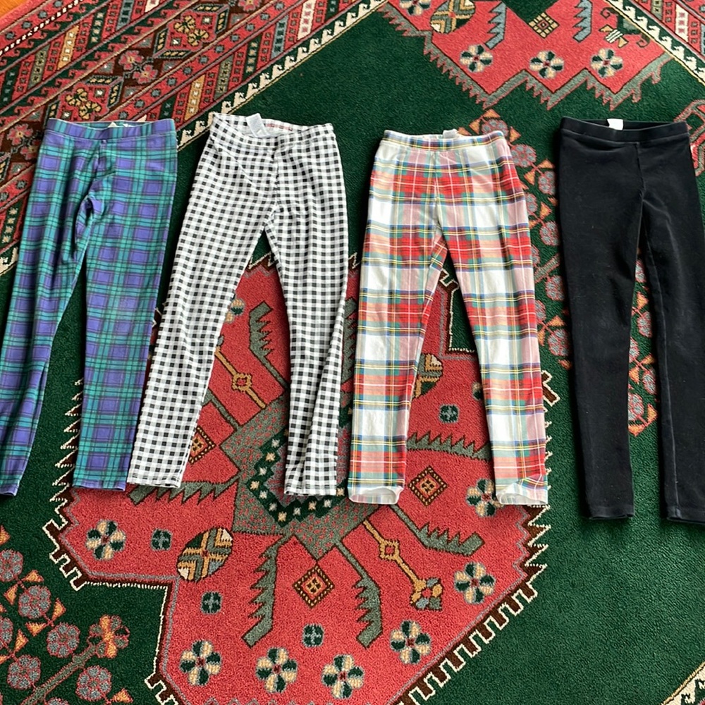 Jcrew size 12 leggings pair of 4